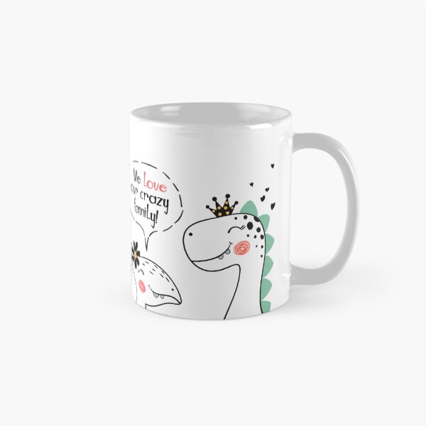 Item preview, Funny Dinosaurs Family Drawing designed and sold by KOTOdesign.