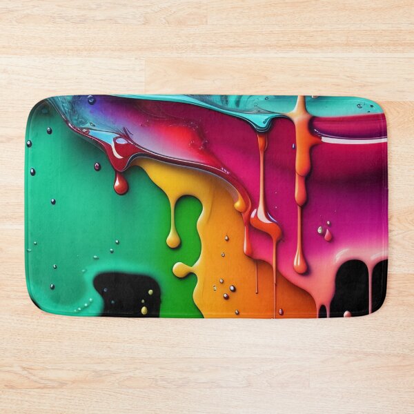 Item preview, Drip into Emotion: A Colorful Abstract Exploration Colorful abstract fluid patterns 13 designed and sold by vishalraifx.