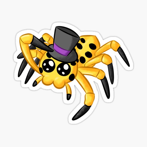 "8 spotted crab spider" Sticker for Sale by thebirdy74 | Redbubble