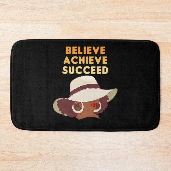 Item preview, Believe Achieve Succeed Black African American Heritage Gift designed and sold by TMelonShop.