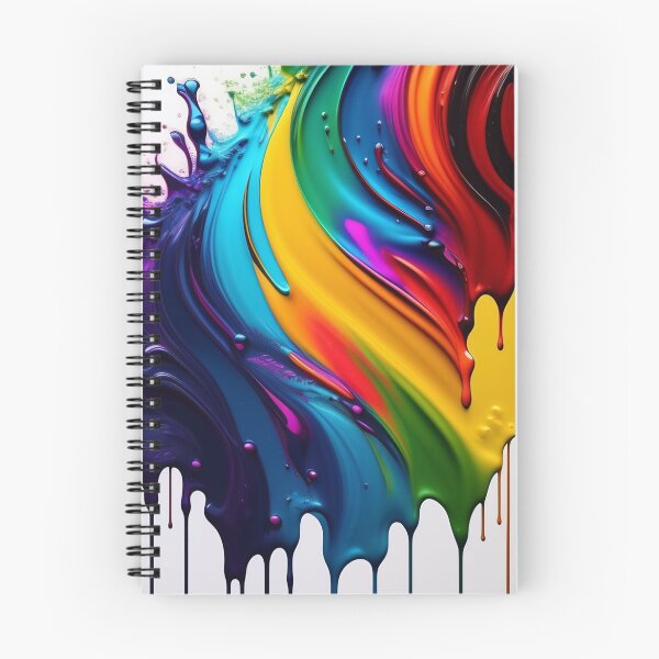 Item preview, Drip into Emotion: A Colorful Abstract Exploration Colorful abstract fluid patterns 14 designed and sold by vishalraifx.