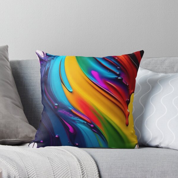 Item preview, Drip into Emotion: A Colorful Abstract Exploration Colorful abstract fluid patterns 14 designed and sold by vishalraifx.