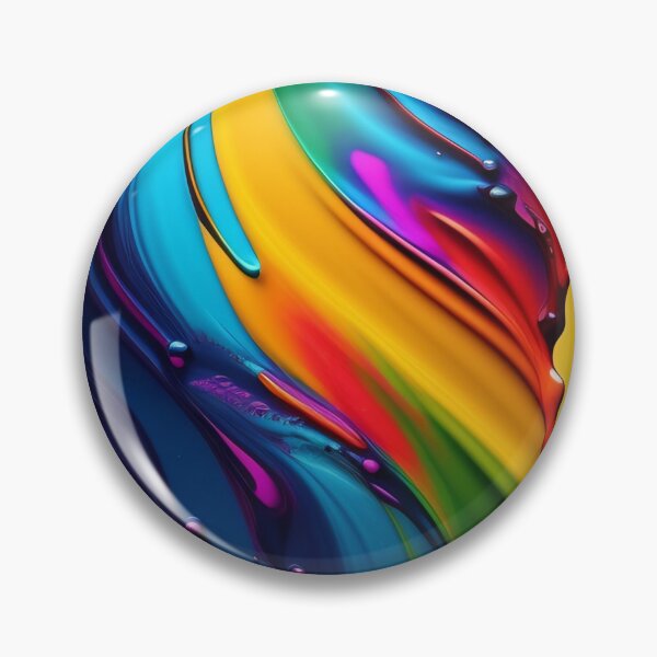 Item preview, Drip into Emotion: A Colorful Abstract Exploration Colorful abstract fluid patterns 14 designed and sold by vishalraifx.