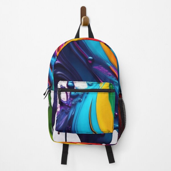 Item preview, Drip into Emotion: A Colorful Abstract Exploration Colorful abstract fluid patterns 14 designed and sold by vishalraifx.