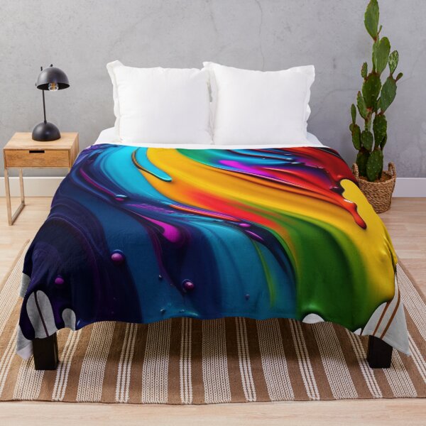 Item preview, Drip into Emotion: A Colorful Abstract Exploration Colorful abstract fluid patterns 14 designed and sold by vishalraifx.