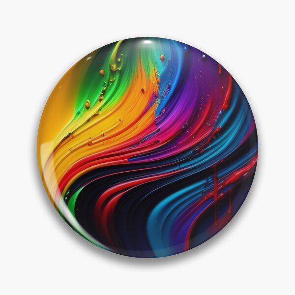 Item preview, Drip into Emotion: A Colorful Abstract Exploration Colorful abstract fluid patterns 15 designed and sold by vishalraifx.