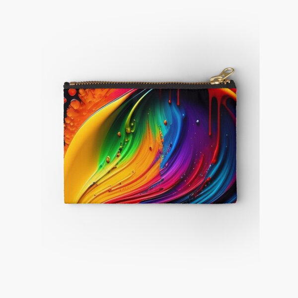 Item preview, Drip into Emotion: A Colorful Abstract Exploration Colorful abstract fluid patterns 15 designed and sold by vishalraifx.