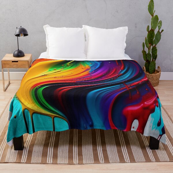 Item preview, Drip into Emotion: A Colorful Abstract Exploration Colorful abstract fluid patterns 15 designed and sold by vishalraifx.