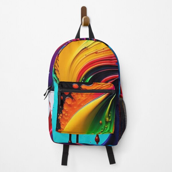 Item preview, Drip into Emotion: A Colorful Abstract Exploration Colorful abstract fluid patterns 15 designed and sold by vishalraifx.