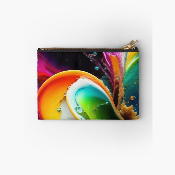 Item preview, Drip into Emotion: A Colorful Abstract Exploration Colorful abstract fluid patterns 16 designed and sold by vishalraifx.