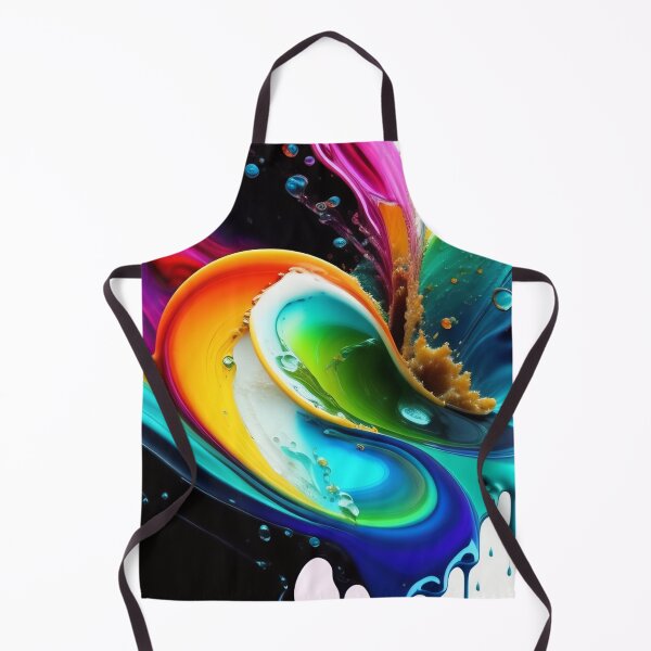 Item preview, Drip into Emotion: A Colorful Abstract Exploration Colorful abstract fluid patterns 16 designed and sold by vishalraifx.
