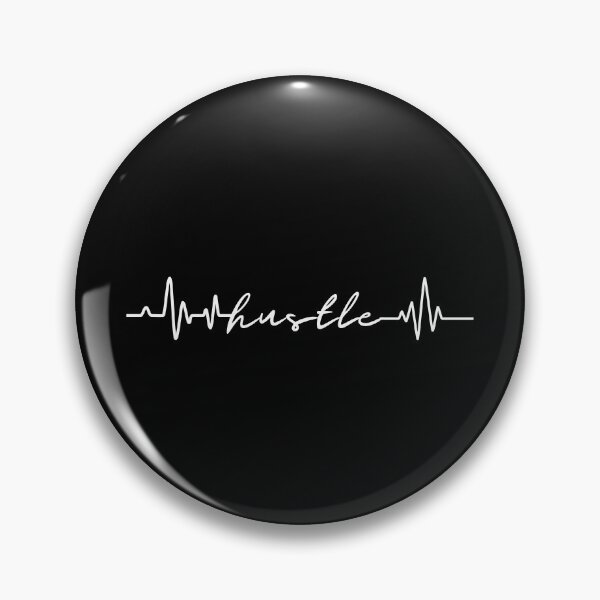 Item preview, Funny hustle ECG line Design designed and sold by ColorCube1.