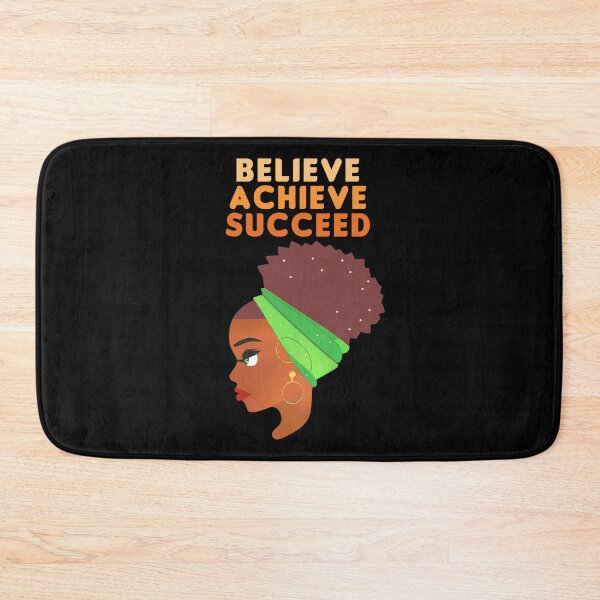 Item preview, Believe Achieve Succeed African American Culture Black Month Gift designed and sold by TMelonShop.