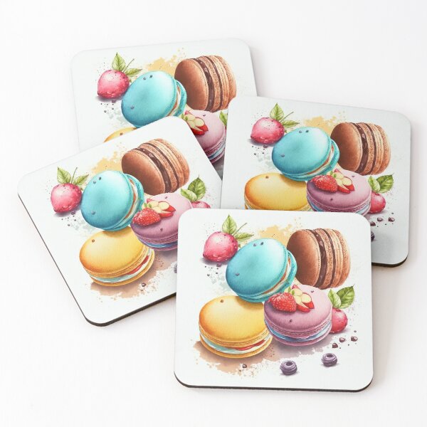Item preview, Macarons and Fruits designed and sold by AxeWave.