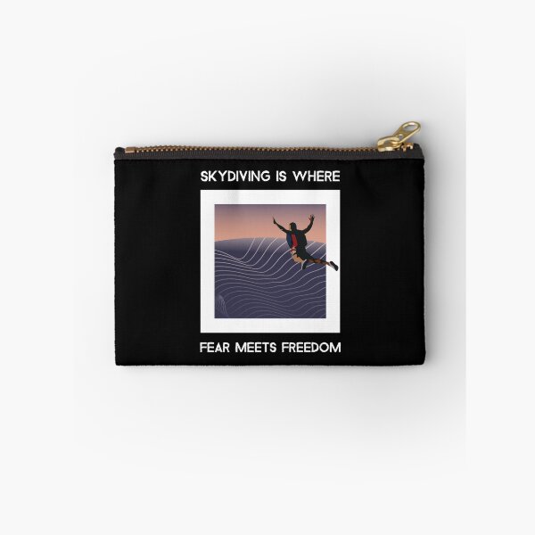 Item preview, Skydiving Is Where Fear Meets Freedom designed and sold by Fentier.