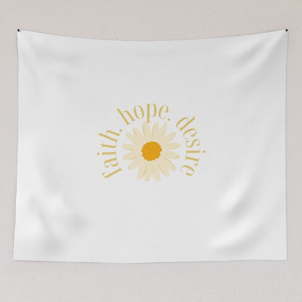 Item preview, Faith Hope Desire Daisy Simple Design designed and sold by St3fy.