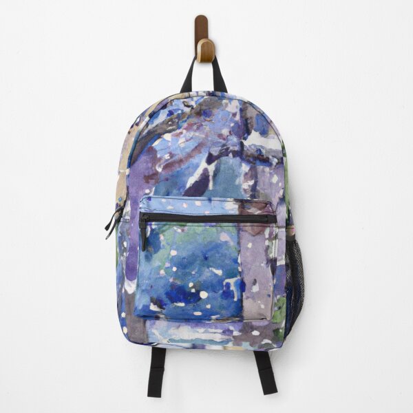 Item preview, Snowy Day Enid | Watercolor Painting designed and sold by Color-Me-Blue.