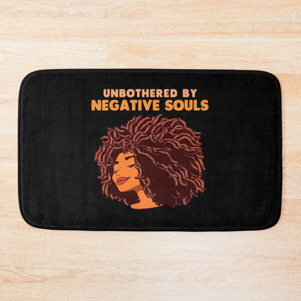 Item preview, Unbothered By Negative Souls Black History Month African Gift designed and sold by TMelonShop.