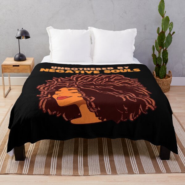 Item preview, Unbothered By Negative Souls Black History Month African Gift designed and sold by TMelonShop.
