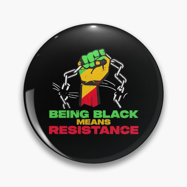 Item preview, Being Black Means Resistance African American Rights Month Gift designed and sold by TMelonShop.