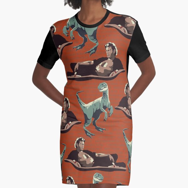 Jurassic Geniuses Graphic T-Shirt Dress