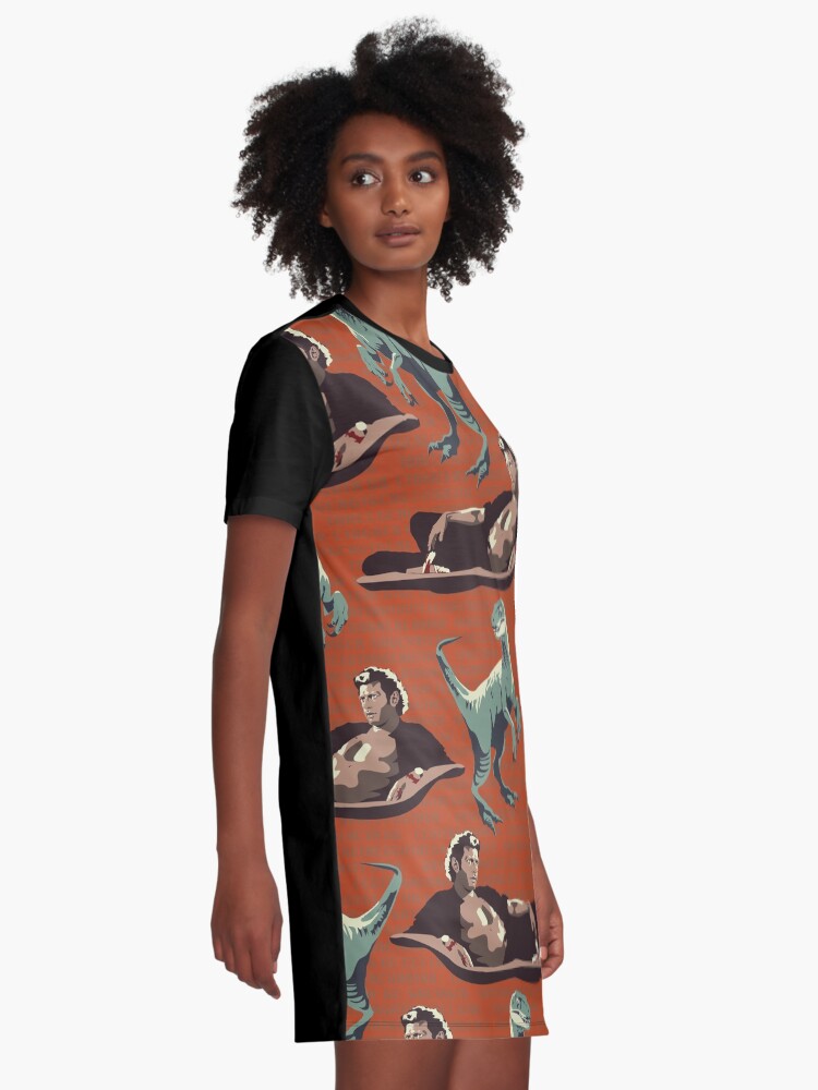 Alternate view of Jurassic Geniuses Graphic T-Shirt Dress