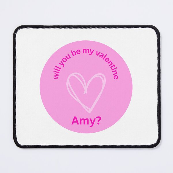 Item preview, Will you be my valentine Amy? designed and sold by Peachy-Draws.