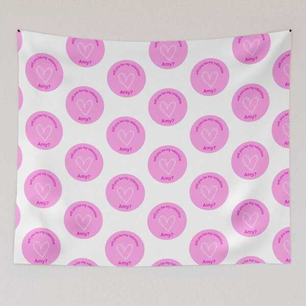 Item preview, Will you be my valentine Amy? designed and sold by Peachy-Draws.