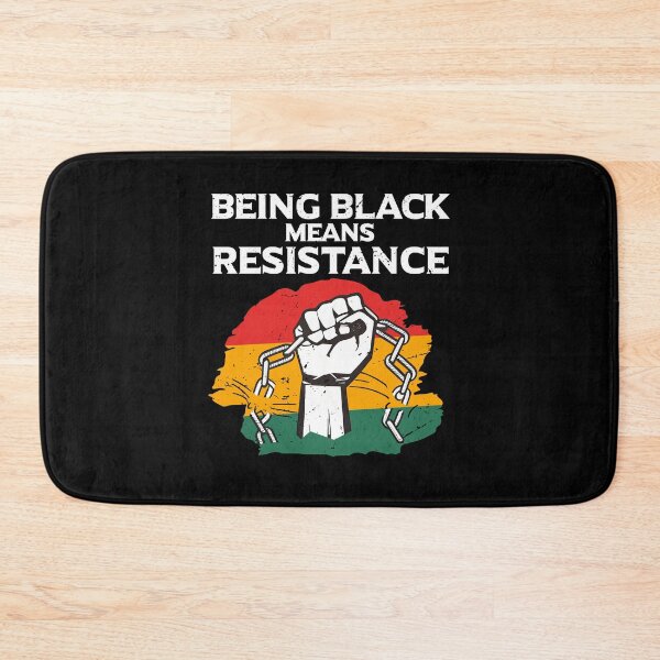 Item preview, Being Black Means Resistance Black Month History Gift designed and sold by TMelonShop.