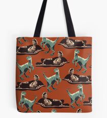 Jurassic Geniuses Tote Bag