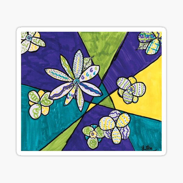 A Bloom in My Imagination by Lilia Sticker