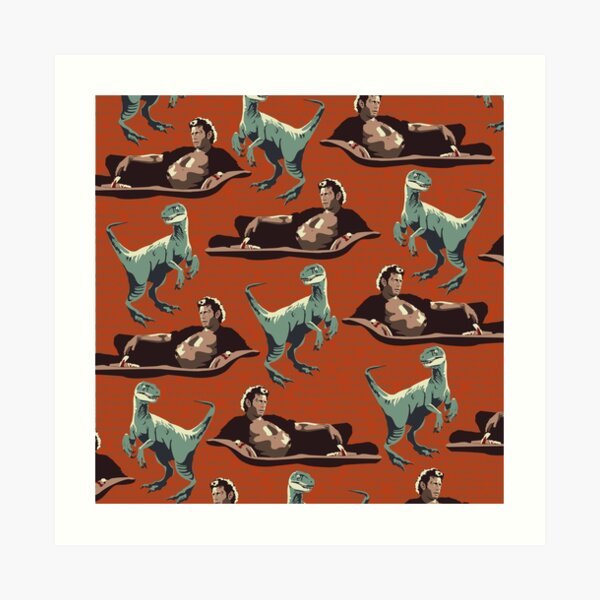Jurassic Geniuses Art Print
