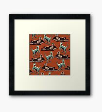 Jurassic Geniuses Framed Print