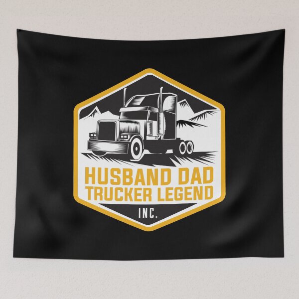 Item preview, Husband Dad Trucker Legend designed and sold by venivipslot.