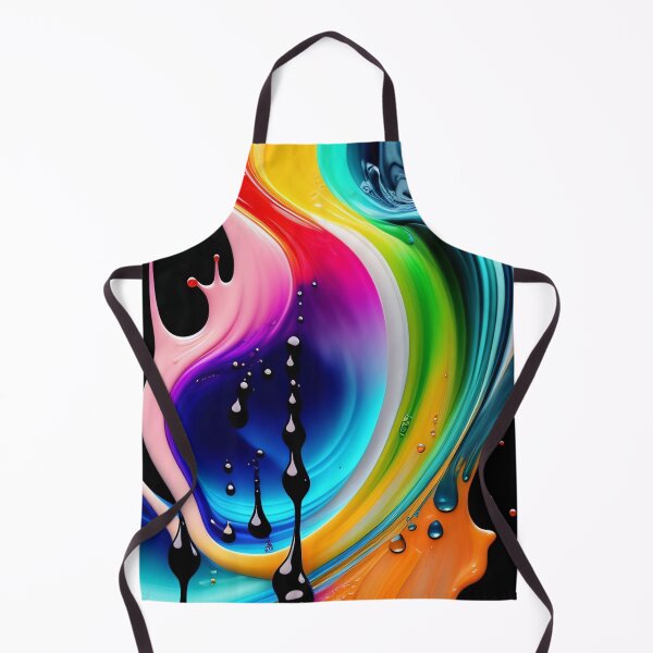 Item preview, Drip into Emotion: A Colorful Abstract Exploration Colorful abstract fluid patterns 17 designed and sold by vishalraifx.
