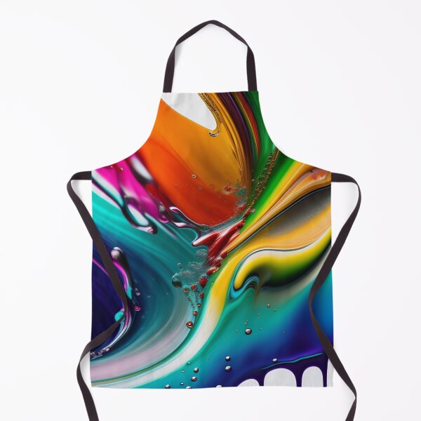 Item preview, Drip into Emotion: A Colorful Abstract Exploration Colorful abstract fluid patterns 19 designed and sold by vishalraifx.