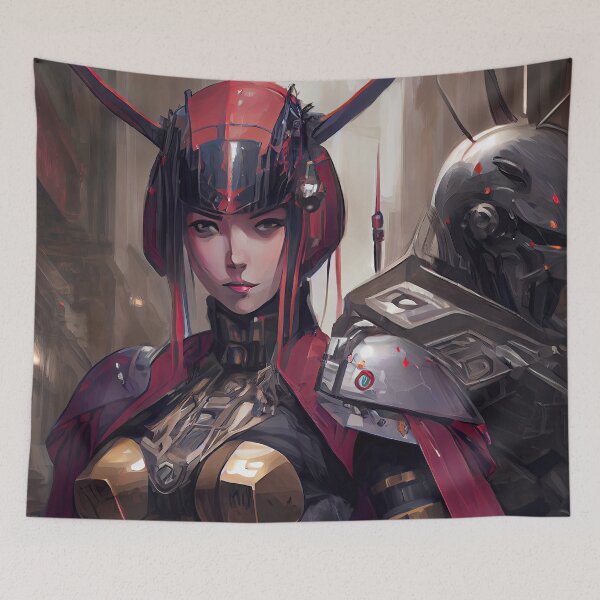 Item preview, Nanotech Samurai designed and sold by OccultDreams.
