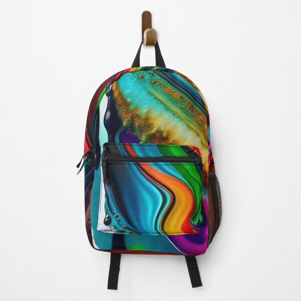 Item preview, Drip into Emotion: A Colorful Abstract Exploration Colorful abstract fluid patterns 21 designed and sold by vishalraifx.