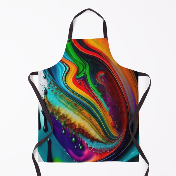 Item preview, Drip into Emotion: A Colorful Abstract Exploration Colorful abstract fluid patterns 21 designed and sold by vishalraifx.