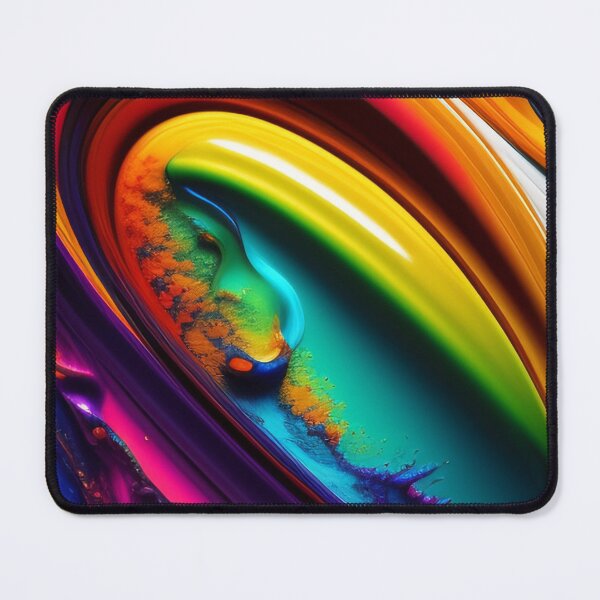 Item preview, Drip into Emotion: A Colorful Abstract Exploration Colorful abstract fluid patterns 22 designed and sold by vishalraifx.