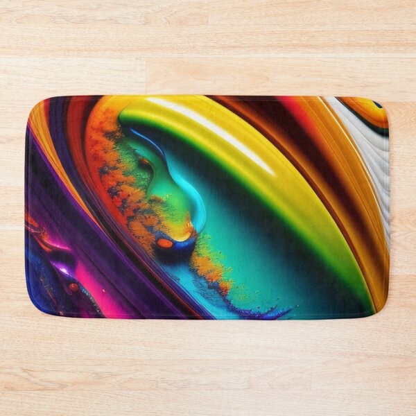 Item preview, Drip into Emotion: A Colorful Abstract Exploration Colorful abstract fluid patterns 22 designed and sold by vishalraifx.