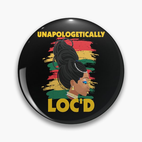 Item preview, Unapologetically Loc'd Black Women's History Month Afro Hair Gift designed and sold by TMelonShop.