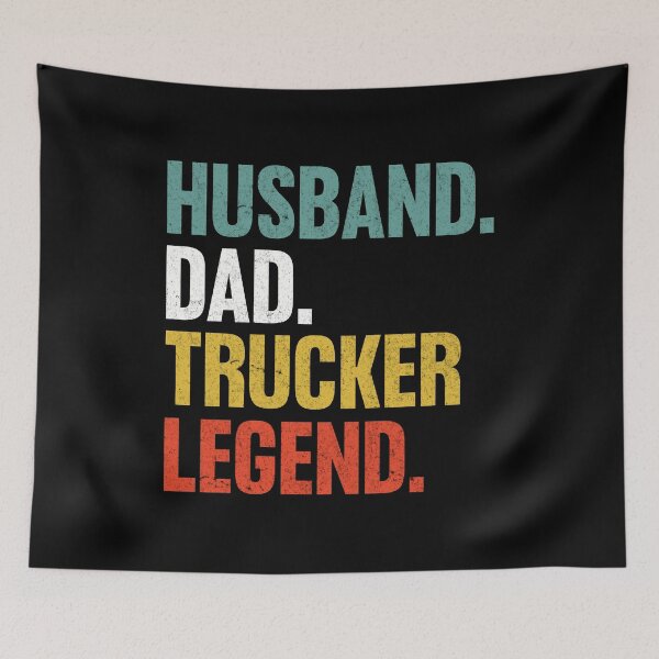 Item preview, Husband Dad Trucker Legend - Funny Trucker designed and sold by venivipslot.
