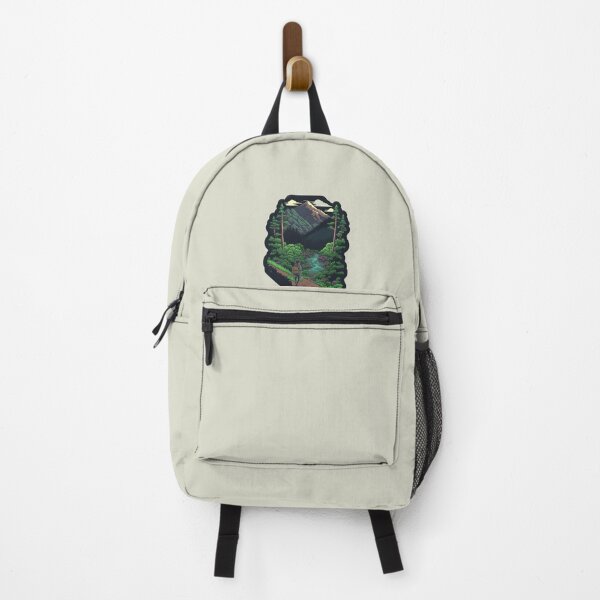 Item preview, Cute Hiker Enjoying Nature - Buy and Plant a Tree designed and sold by GreenBubble - Shop and reforest.