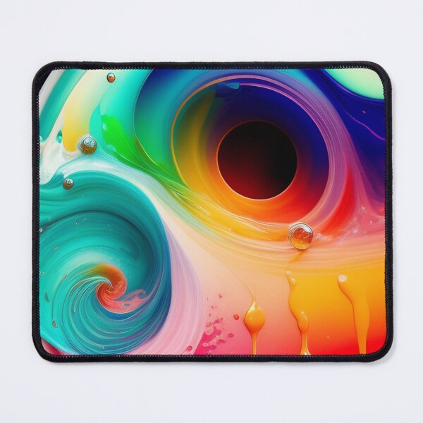 Item preview, Drip into Emotion: A Colorful Abstract Exploration Colorful abstract fluid patterns 24 designed and sold by vishalraifx.