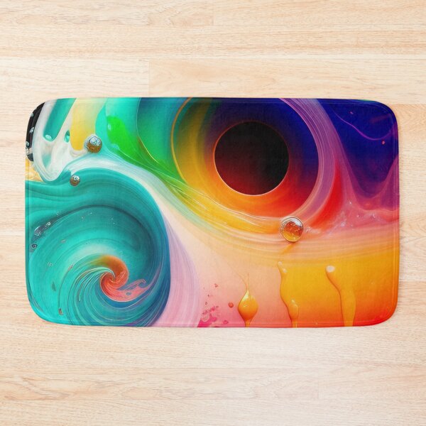 Item preview, Drip into Emotion: A Colorful Abstract Exploration Colorful abstract fluid patterns 24 designed and sold by vishalraifx.
