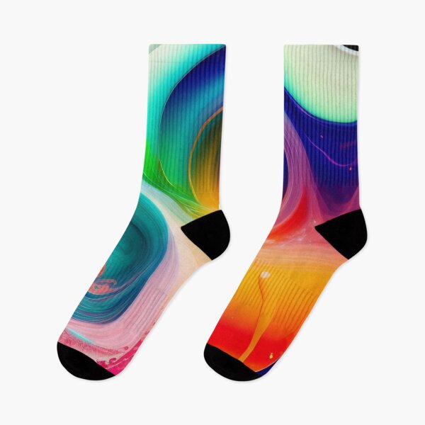 Item preview, Drip into Emotion: A Colorful Abstract Exploration Colorful abstract fluid patterns 24 designed and sold by vishalraifx.