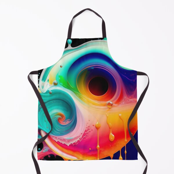 Item preview, Drip into Emotion: A Colorful Abstract Exploration Colorful abstract fluid patterns 24 designed and sold by vishalraifx.