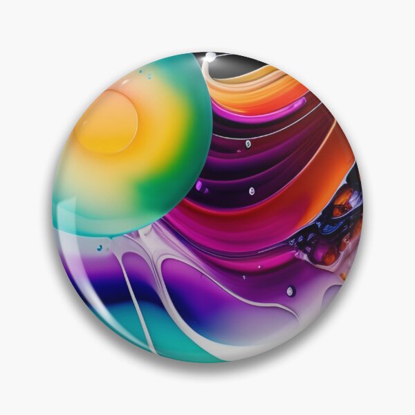 Item preview, Drip into Emotion: A Colorful Abstract Exploration Colorful abstract fluid patterns 25 designed and sold by vishalraifx.