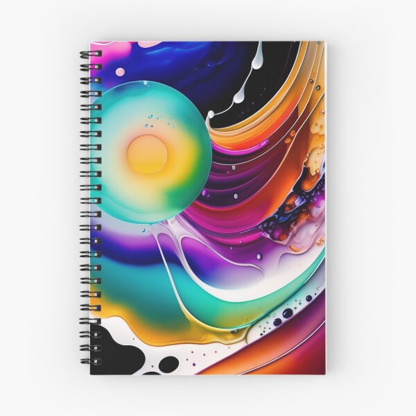 Item preview, Drip into Emotion: A Colorful Abstract Exploration Colorful abstract fluid patterns 25 designed and sold by vishalraifx.
